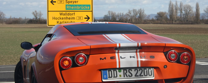 MELKUS RS2000 - Exklusives Fahrerlebnis